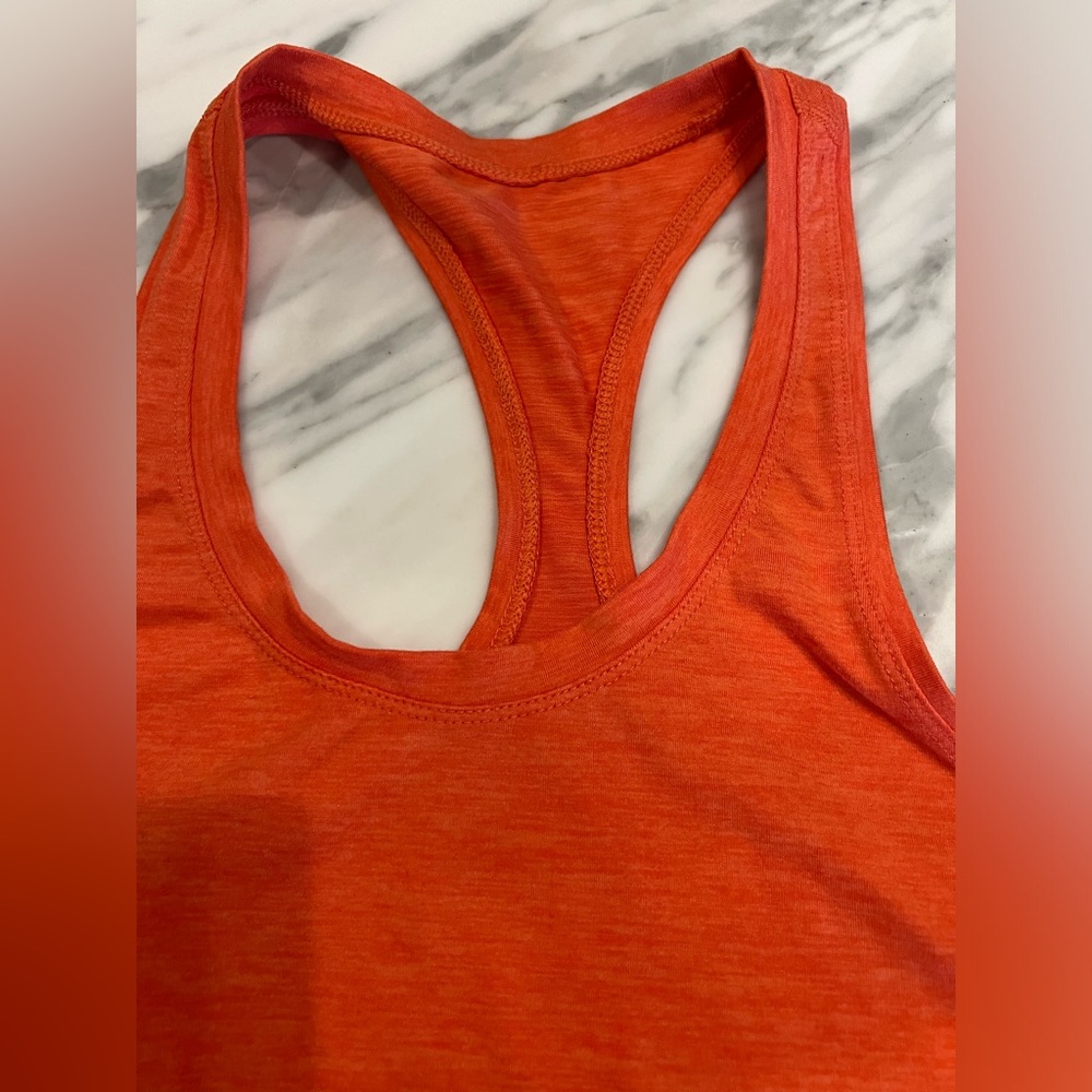 Vuori racerback tank orange XS